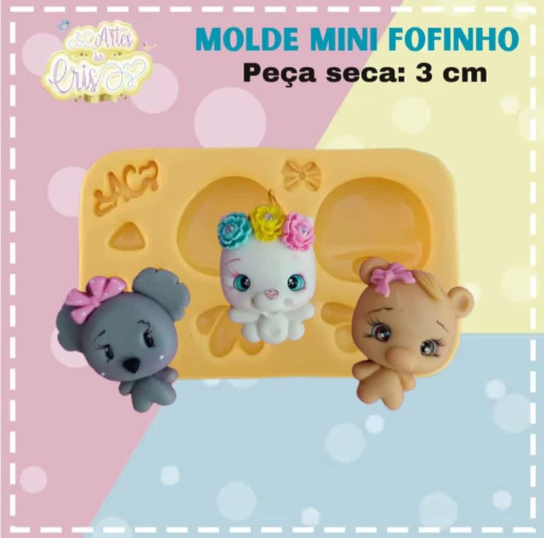 Molde Mini Fofinhos 2