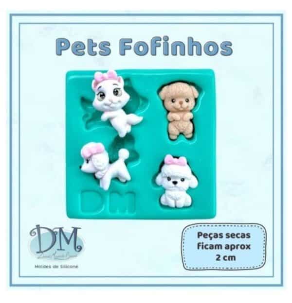 Molde Pets Fofinhos Deivid Machado - Imagem 1