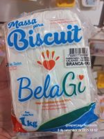 Massa Biscuit Branca 1 KG Bela Gi